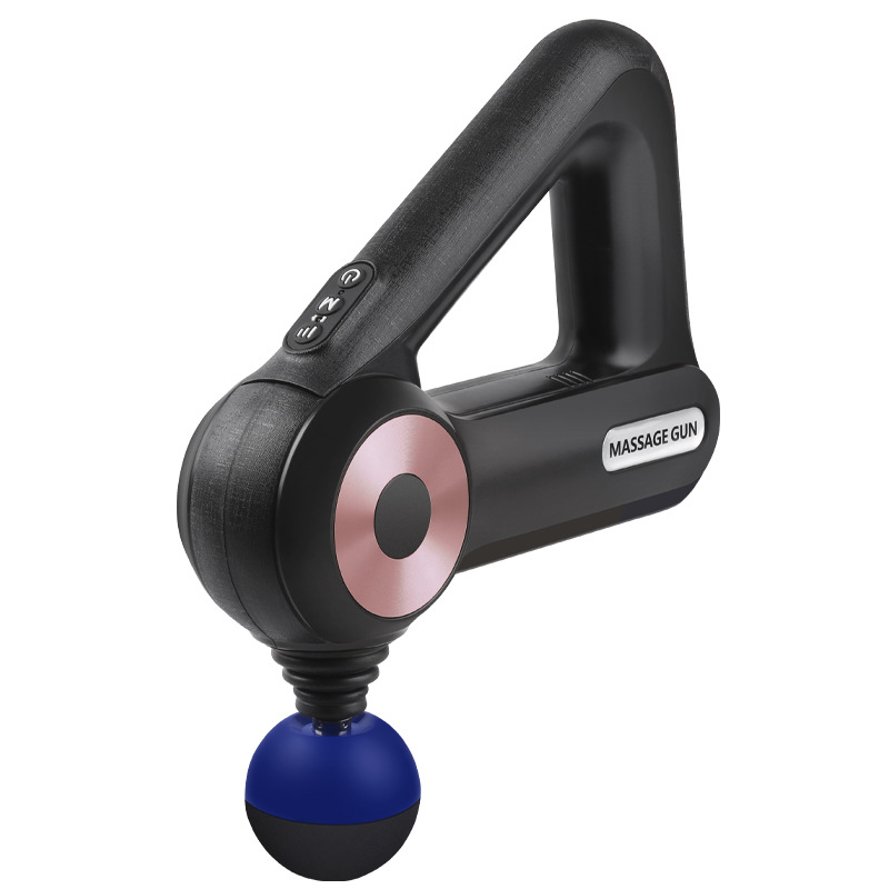 RelieveFlow™ Deep Tissue Massage Gun — 12 Heads, 6 Speeds, 4hr Battery